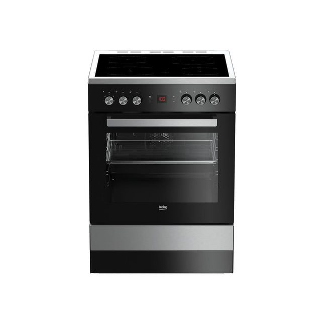 Cuisinière vitrocéramique BEKO FSE67301XCS