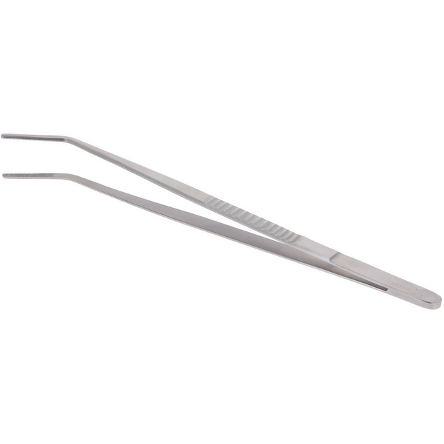 Pince DE BUYER coudee inox de presentation 15cm 4239.15