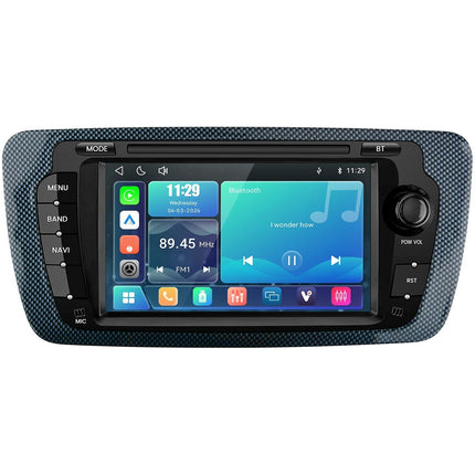 Autoradio connecté JUNSUN pour Seat lbiza Baujahr 2009-13 Carplay