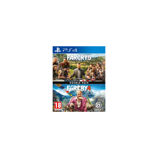 Jeu PS4 UBISOFT Far Cry 4 + Far Cry 5