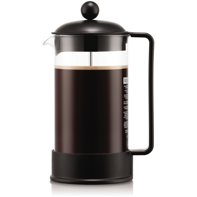 Cafetière à piston BODUM BRAZIL 8 Tasses 1L