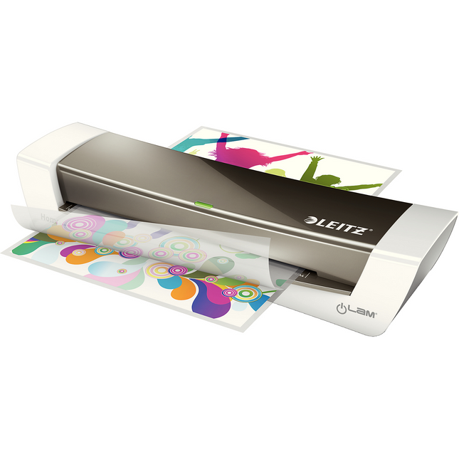 Plastifieuse LEITZ I-Lam Home Office A4 Gris
