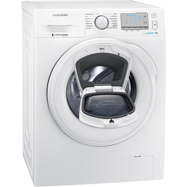 Lave linge hublot SAMSUNG ADDWASH WW 8EK6415 SW Reconditionné