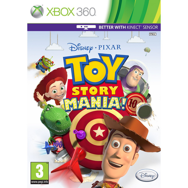 Jeu Xbox DISNEY Toy Story Mania Kinect