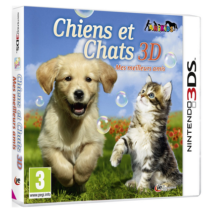 Jeu 3DS KOCH MEDIA Chiens & Chats