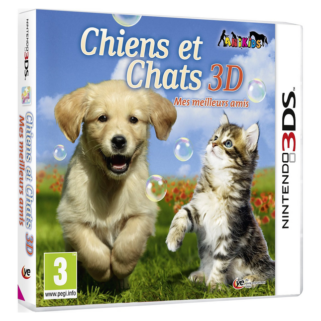 Jeu 3DS KOCH MEDIA Chiens & Chats