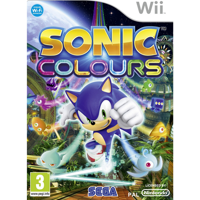 Jeu Wii SEGA SONIC COLOURS