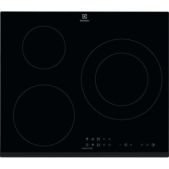 Plaque induction ELECTROLUX BIT60336BK - 3 foyers et Connexion hotte Hob2Hood
