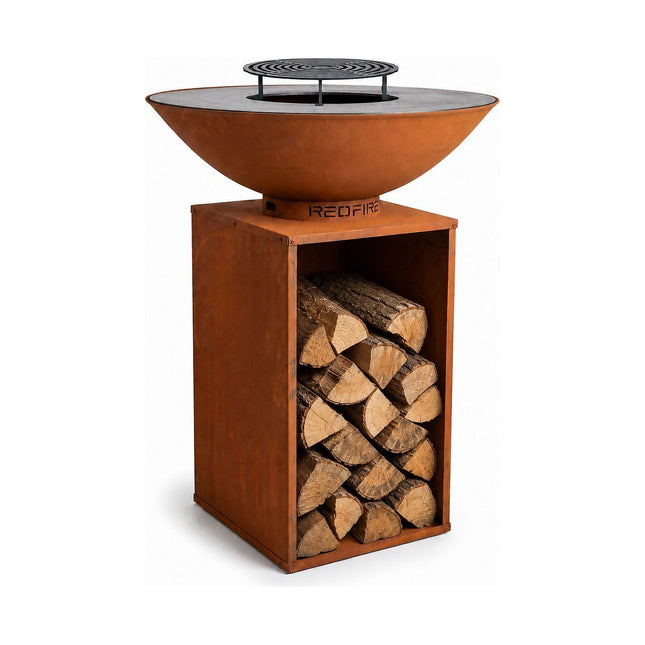 Brasero REDFIRE Braséro Onyx Rusty 80 + Housse + Grille