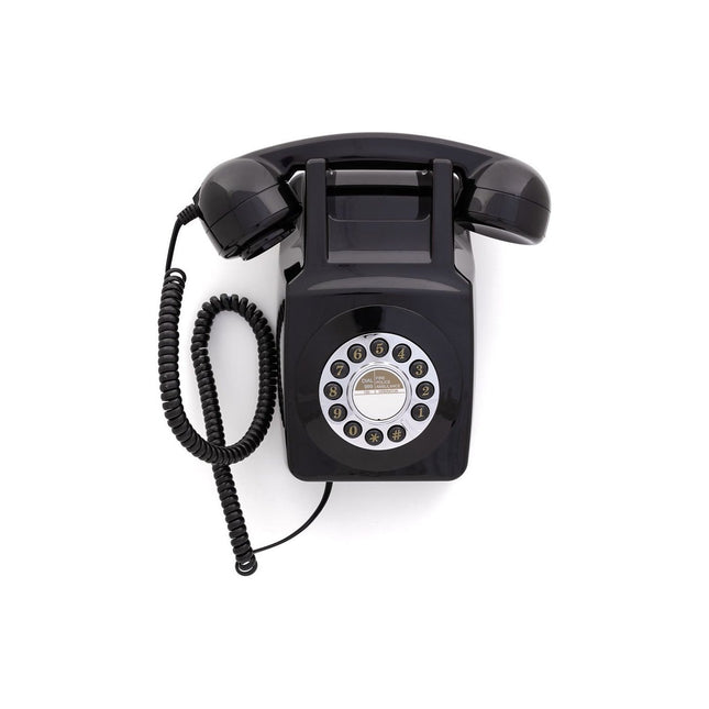 Téléphone filaire GPO RETRO Téléphone analogique GPO 746 WALL PUSH B
