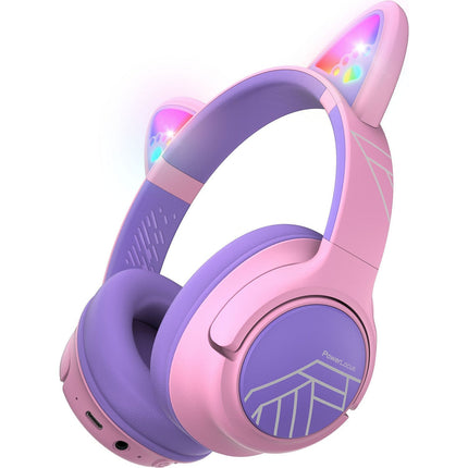 Casque POWERLOCUS PowerLocus Bobo Violet avec oreilles
