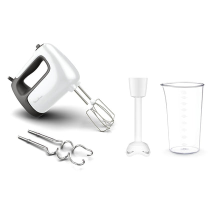 Batteur MOULINEX PREP'MIX+ 500W HM461110 + 2 accessoires