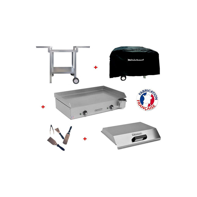 Plancha électrique PLANCHAELEC Pack NEO E650 + Chariot + accessoires