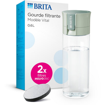 Gourde filtrante BRITA filtrante Vital vert clair