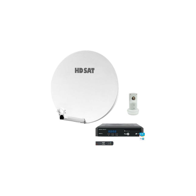 Antenne parabolique HDSAT Pack Hdsat Parabole Satellite Fibre Comp
