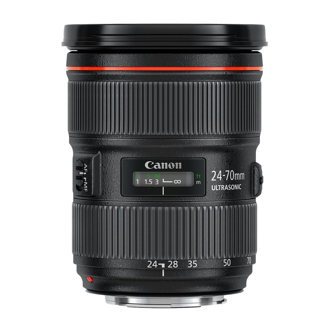 Objectif pour Reflex Plein Format CANON EF 24-70mm f/2.8 L II USM