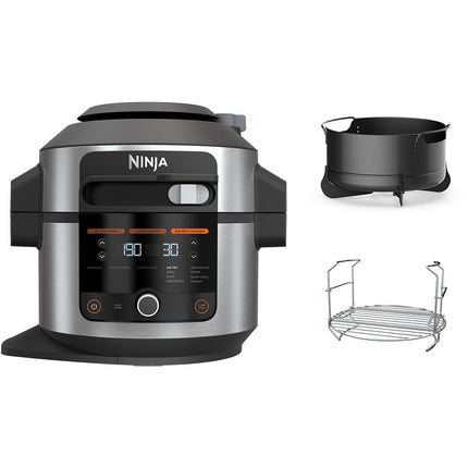 Multicuiseur NINJA Foodi OL550EU gris/noir 6 L, 11 modes de cuisson dont air fryer Reconditionné