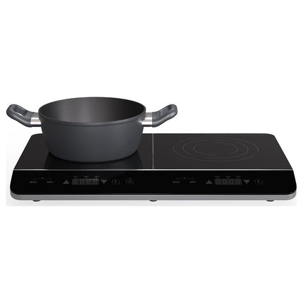 Domino induction KLARSTEIN Cookio 3500W Minuterie 56 cm
