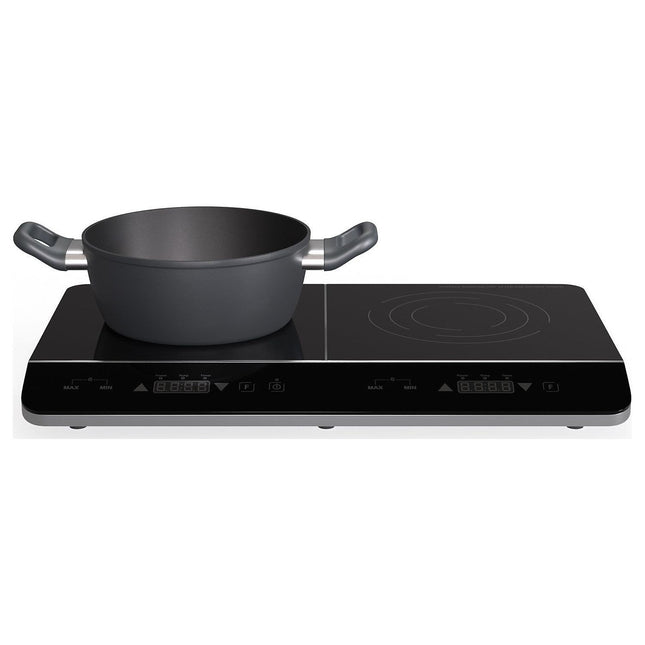 Domino induction KLARSTEIN Cookio 3500W Minuterie 56 cm