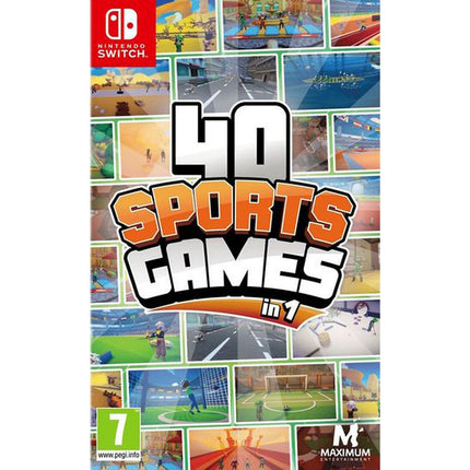 Jeu Switch MAXIMUM GAMES 40 Sport Games In 1