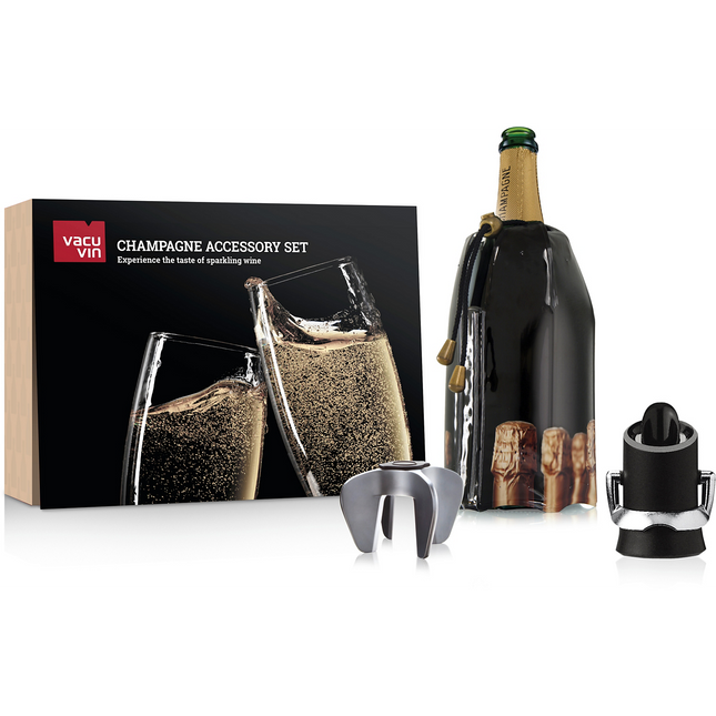 Coffret VACUVIN accessoires à champagne