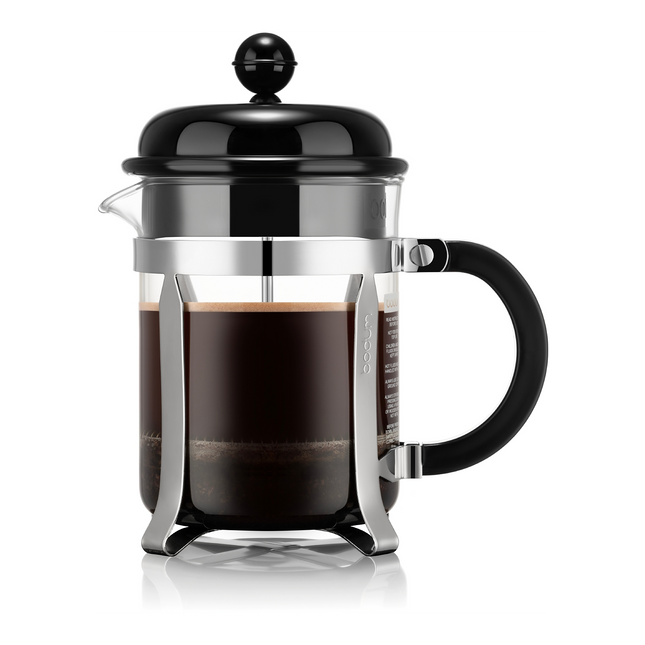 Cafetière à piston BODUM a piston 4 tasses - 0.5L
