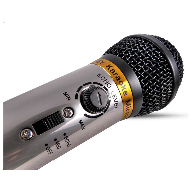Micro MR ENTERTAINER Microphone Karaoke, contrôle de l'écho G