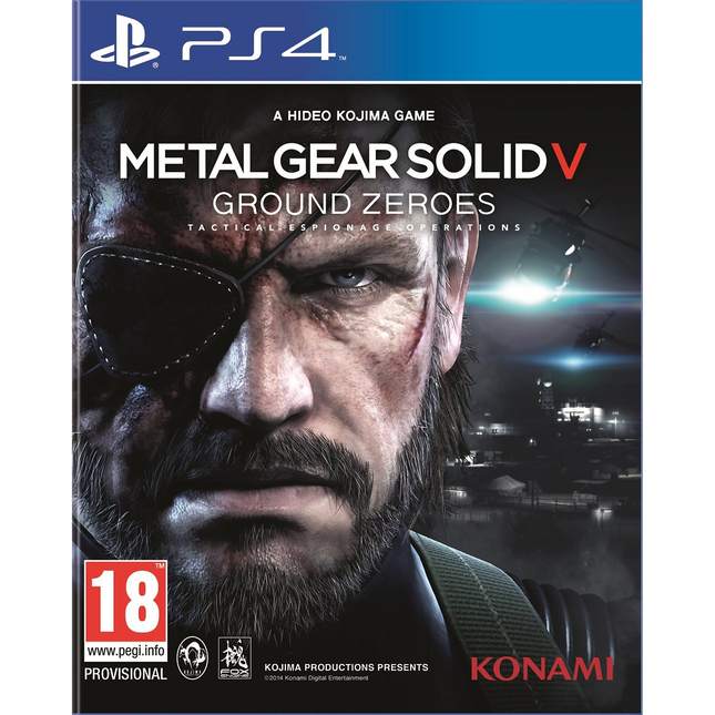 Jeu PS4 KONAMI Metal Gear Solid 5 : Ground Zeroes