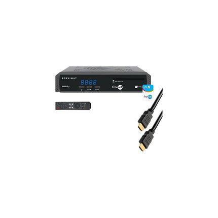 Décodeur satellite STRONG Pack Servimat Récepteur Tv Satellite Hd