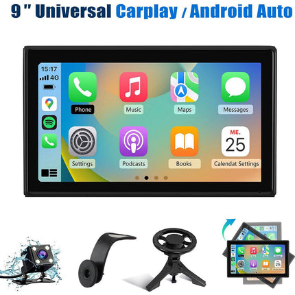 Autoradio connecté JUNSUN Écran 9 pouces, caméra de recul CarPlay
