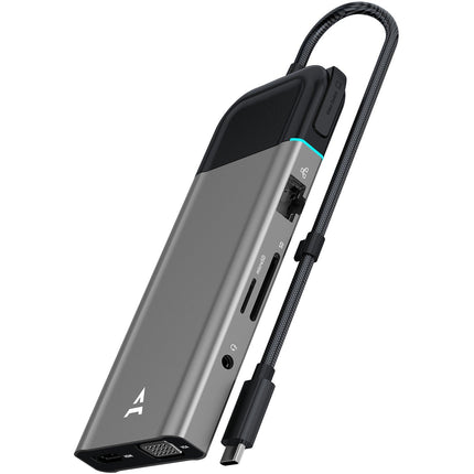 Hub USB C ADEQWAT 11 en 1 USBC Multiports
