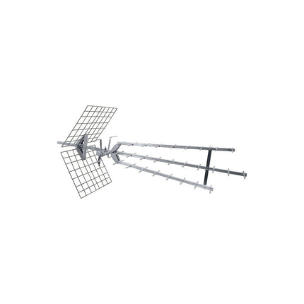 Antenne extérieure METRONIC Antenne d'extérieur UHF amplifiée 43 dB