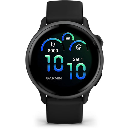 Montre sport GARMIN Vivoactive 6 Forme et santé GPS AMOLED BT Wi-Fi 42 mm Bracelet Gray