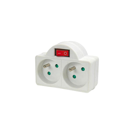 Multiprise KOMELEC Multiprise 2 prises avec interrupteur