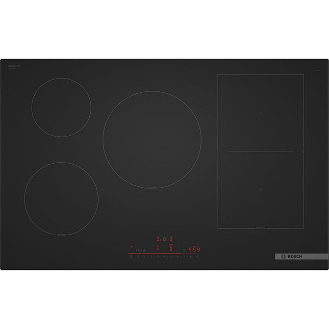 Plaque induction BOSCH PVW81CHB1E série 6, finition carbone mate
