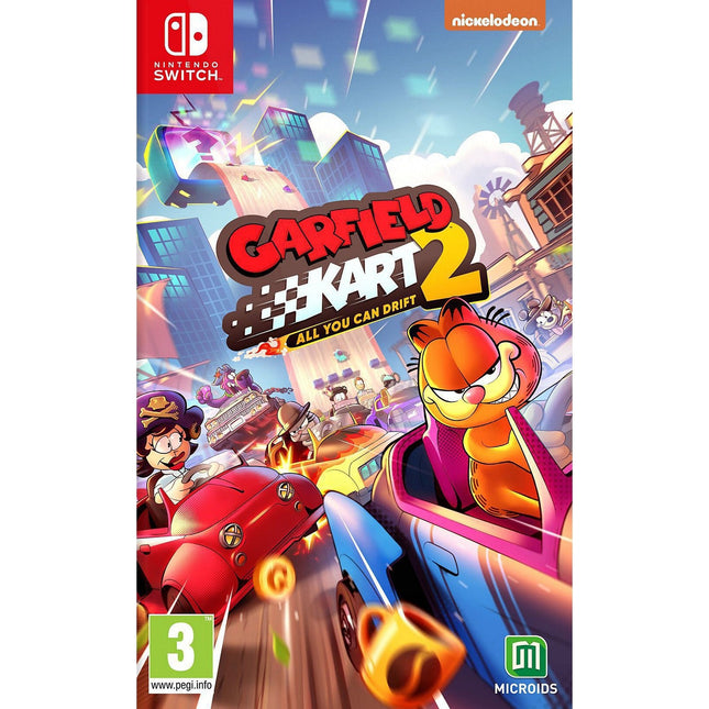 Jeu Switch MICROIDS Garfield Kart 2