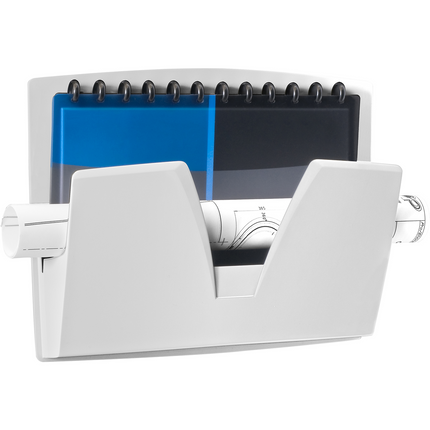 Bannette bureau CEP OFFICE SOLUTIONS Corbeille murale magnétique gris clair