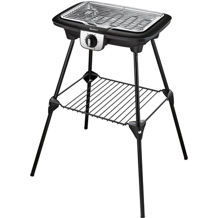 Barbecue électrique TEFAL BG931812 easygrill 2 en 1 sur pieds, 35x21 cm
