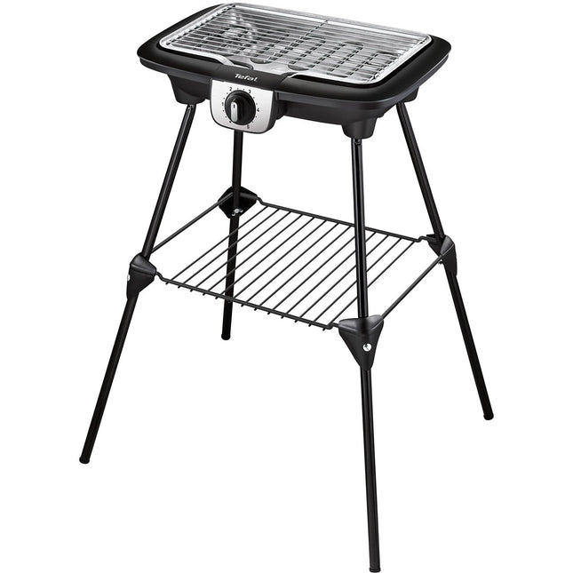 Barbecue électrique TEFAL BG931812 easygrill 2 en 1 sur pieds, 35x21 cm
