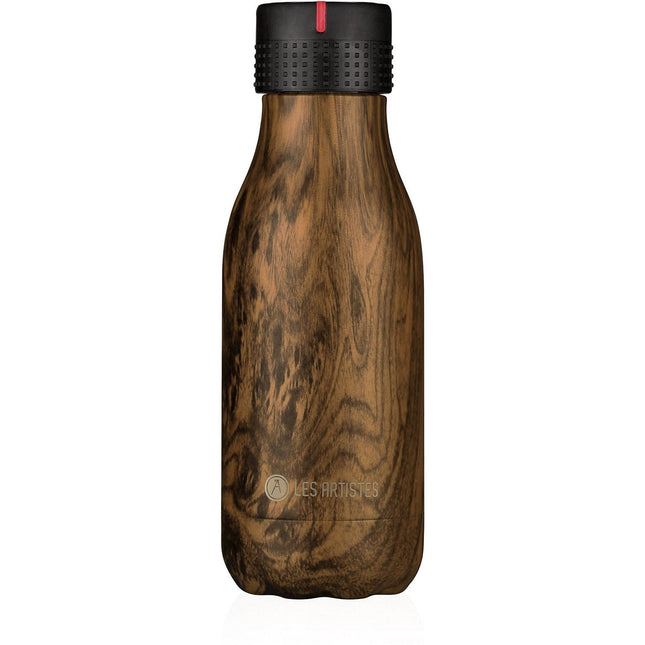 Bouteille isotherme LES ARTISTES Bottle UP bois 280 ml
