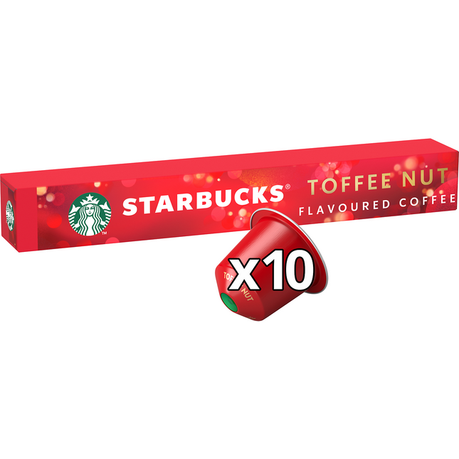 Capsules NESTLE STARBUCKS NESPRESSO TOFFEE NUT LATTE