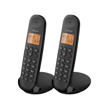 Téléphone sans fil LOGICOM sans Fil Duo Mains Libres Portée 300m