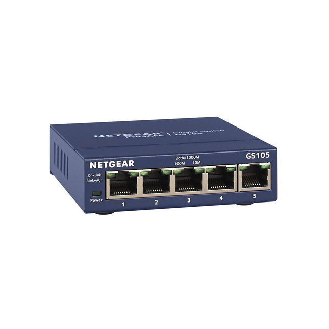 Switch ethernet NETGEAR GS105 Métal 5 Ports - Garantie à vie