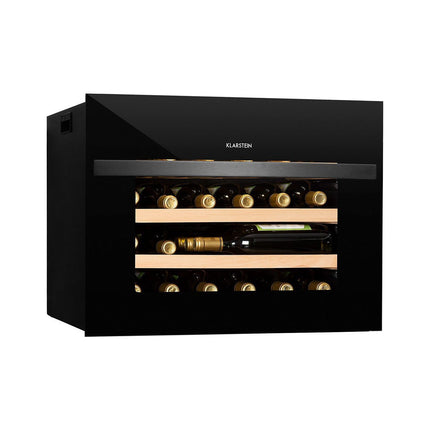 Cave à vin de service KLARSTEIN Vinsider 24 Encastrable - Noir