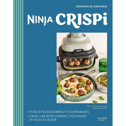 Livre de cuisine HACHETTE Recettes Airfryer Ninja Crispi