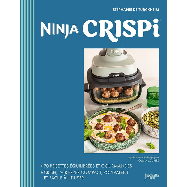 Livre de cuisine HACHETTE Recettes Airfryer Ninja Crispi