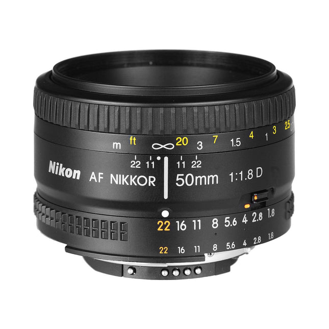 Objectif pour Reflex NIKON AF 50mm f/1.8D Nikkor