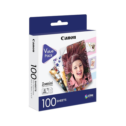 Papier photo instantané CANON 100 feuilles ZINK pr Zoemini & Zoemini 2