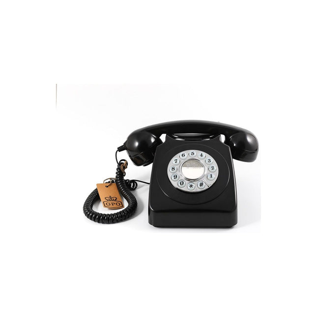 Téléphone filaire GPO RETRO Téléphone analogique GPO 746 PUSH BUTTON