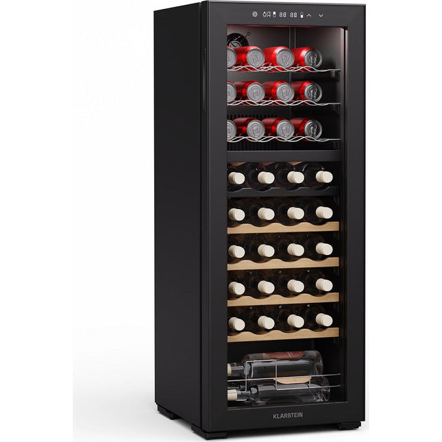 Cave à vin de service KLARSTEIN Bovella 36 Duo+ 36 bouteilles